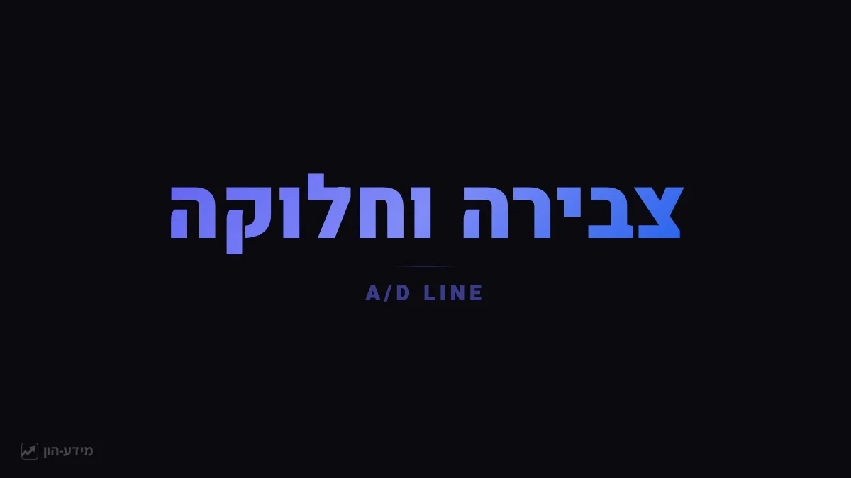 צבירה וחלוקה (A/D) - אינדיקטור נפח מצטבר