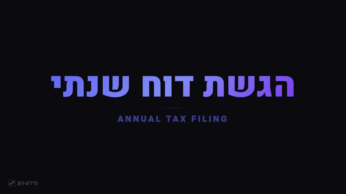 הגשת דוח שנתי