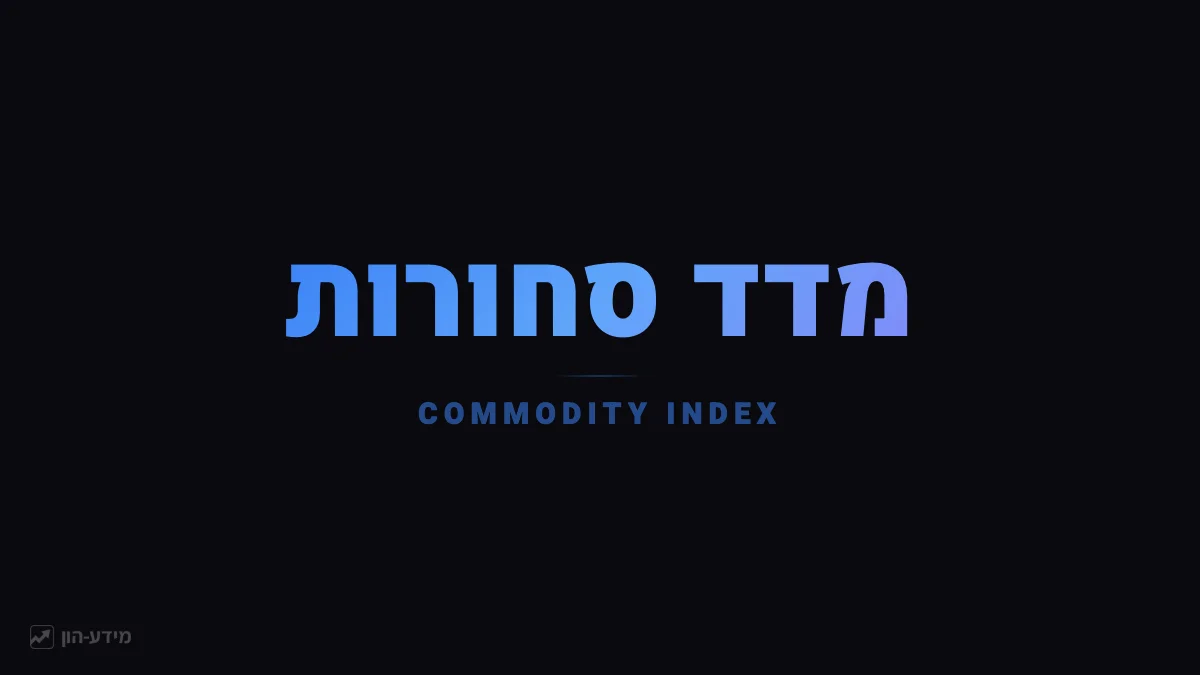 מדד סחורות - סל סחורות משוקלל