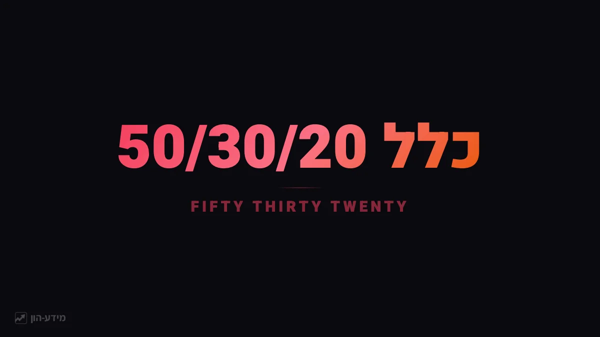 כלל 50/30/20