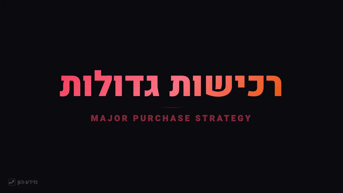 ניהול הוצאות גדולות