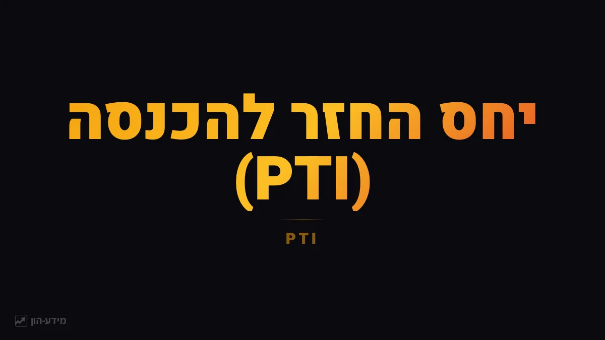 יחס החזר להכנסה (PTI)