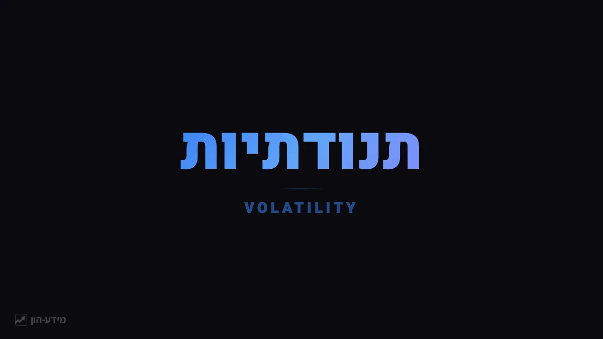 תנודתיות - עוצמת השינויים במחיר